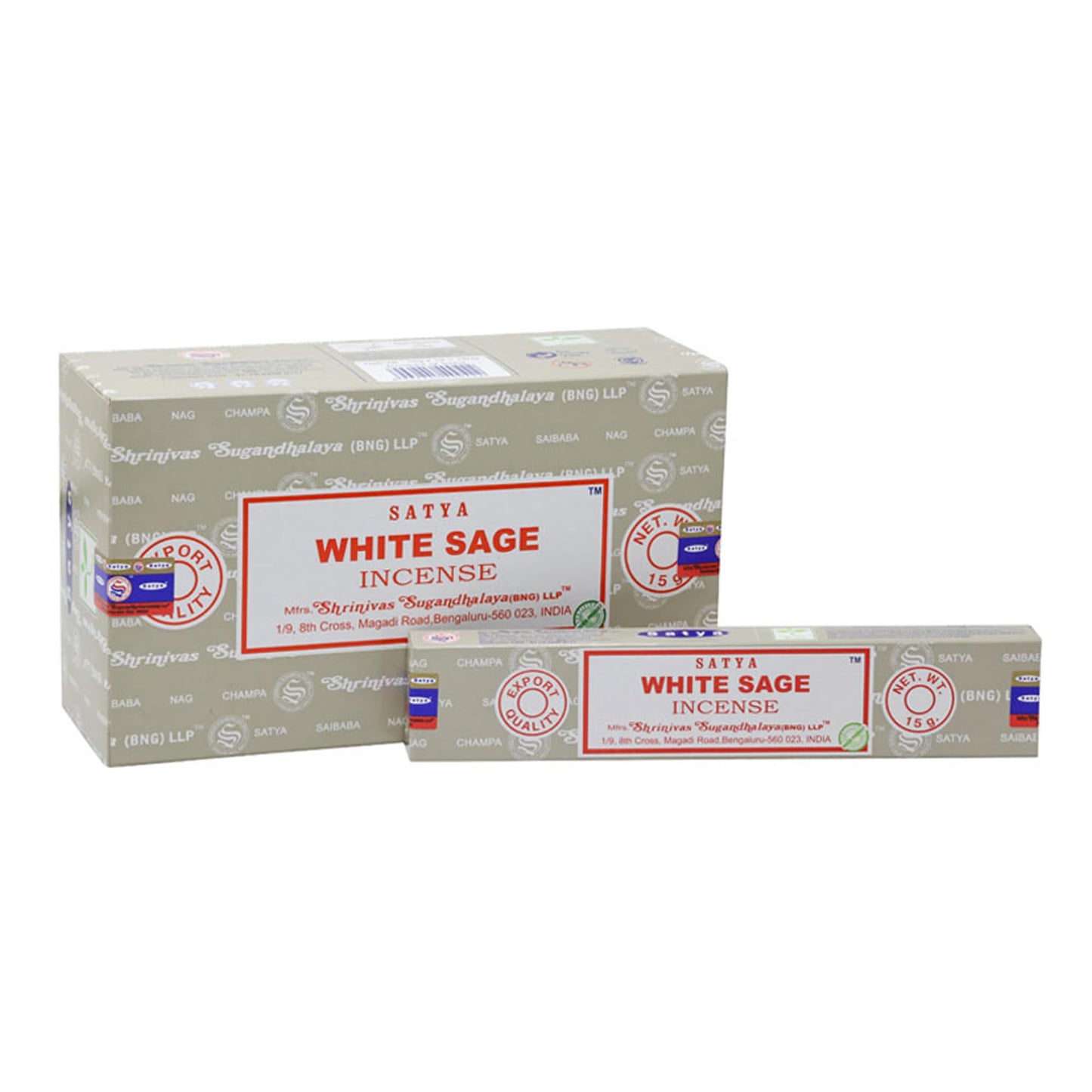 Incienso Satya White Sage en varitas - Decoración marroquí