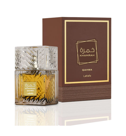 Perfume Lattafa Khamrah Qahwa 100ml - Experiencia Sensorial Árabe en cada Gota