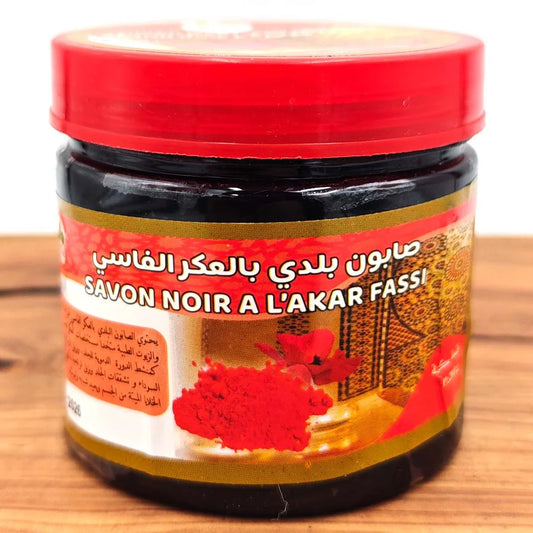 Jabón Beldi con Aker Fassi – Exfoliante Natural y Revitalizante 🌿🌺 - Decoración marroquí artesanal y cosmética natural