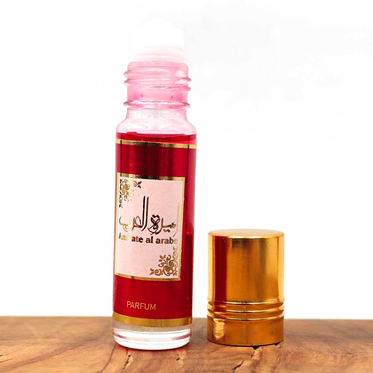 Parfum Arabe Ameerat Al Arab Roll-On 6ml - Essence Originale de Lattafa ASDAAF - Parfum Floral aux Notes de Roses et de Jasmin