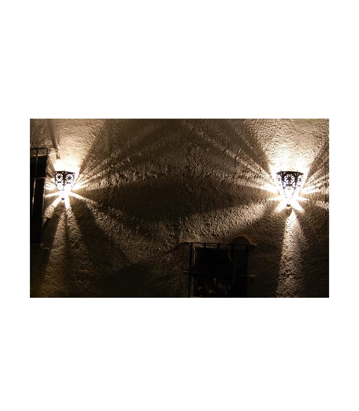 Aplique de Hierro Calado Artesanal - Decoración Árabe Modelo MAGREBI - Decoración marroquí artesanal y cosmética natural