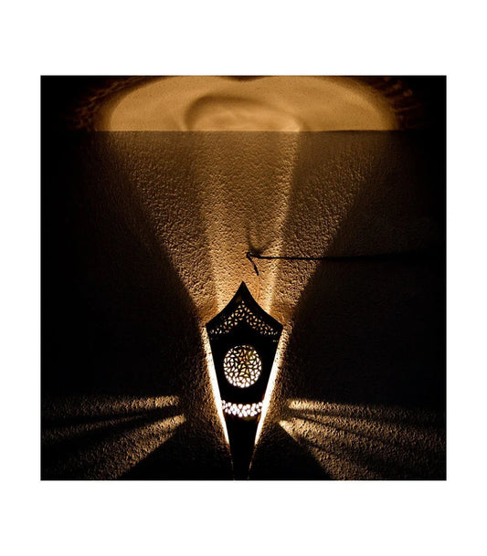 Aplique Pared con Cobre y Latón Elegancia y Calidez para tus Espacios - Decoración marroquí artesanal y cosmética natural