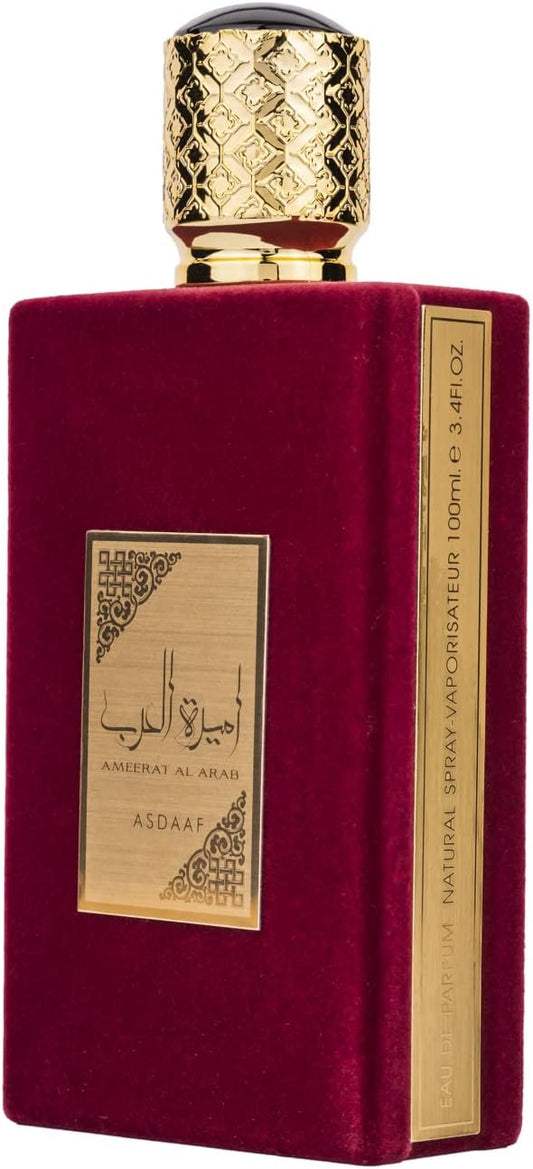 Asdaaf Ameerat Al Arab Eau de Parfum 100ml: Amaderado, Cítrico y Refrescantemente Elegante - Decoración Marroquí