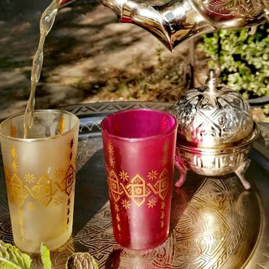 Azucarero de Alpaca Grabado - Modelo Sukar: Dulzura y Arte en Tu Juego de Té - Decoración marroquí artesanal y cosmética natural