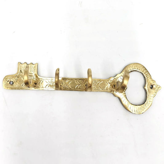 Colgador Perchero Estilo Antiguo Dorado latón - Elegancia y Funcionalidad para su Hogar - Decoración marroquí artesanal y cosmética natural