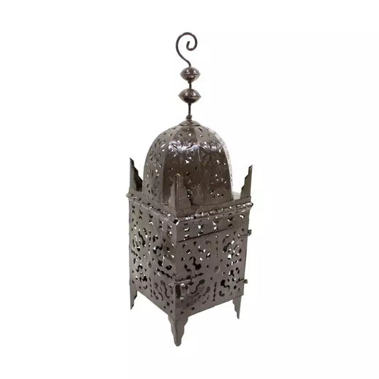 Lámpara Marroquí de Metal Estilo Andalusí para Exterior e Interior
