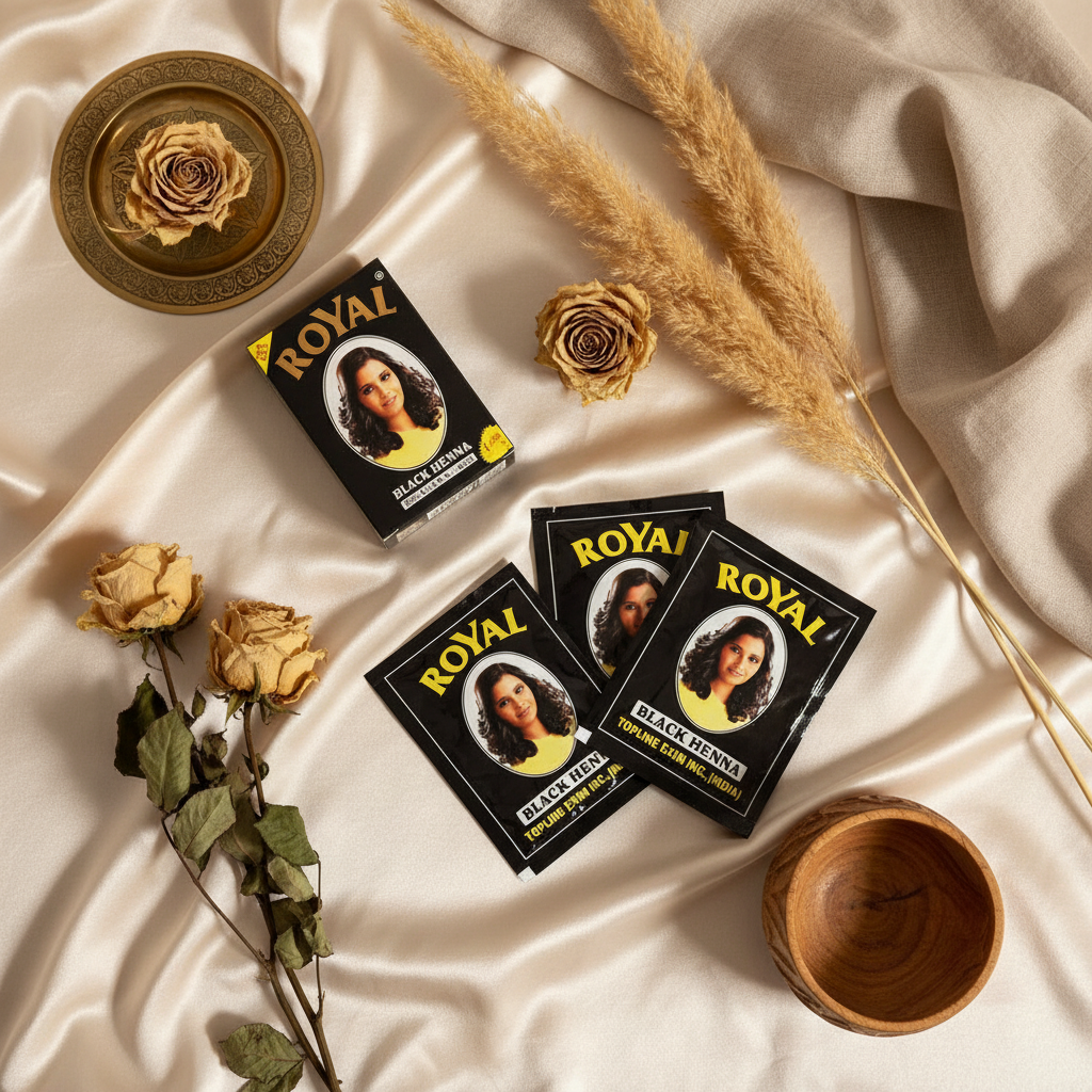 Henna Royal Negra presentación elegante