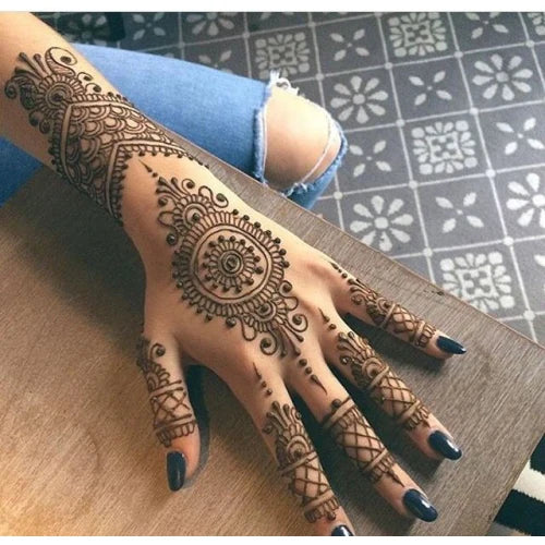 EXPIRATION DE L'OFFRE PROCHAINE KAVERI Cône de henné pour tatouages temporaires - Haute qualité - 100% naturel et biologique - Qualité PREMIUM