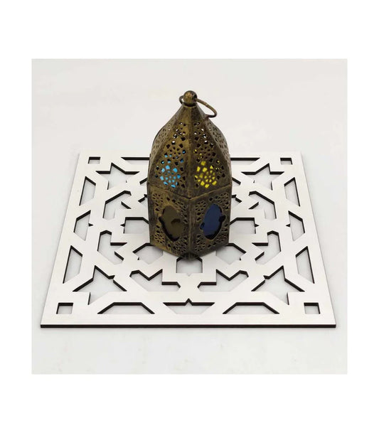 PACK 6 SALVAMANTELES POSA PLATOS - DISEÑO CELSOSÍA ALHAMBRA - Decoración marroquí artesanal y cosmética natural