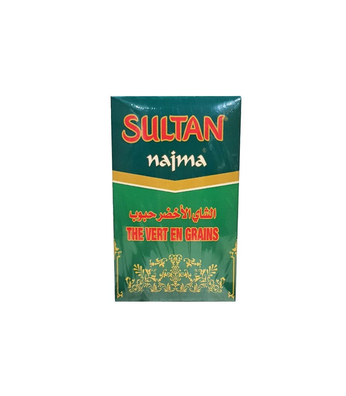Té Verde en Grano Sultan Najma 9375 Un Toque de Distinción 200gr - Decoración marroquí artesanal y cosmética natural