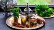 Moroccan tea shop