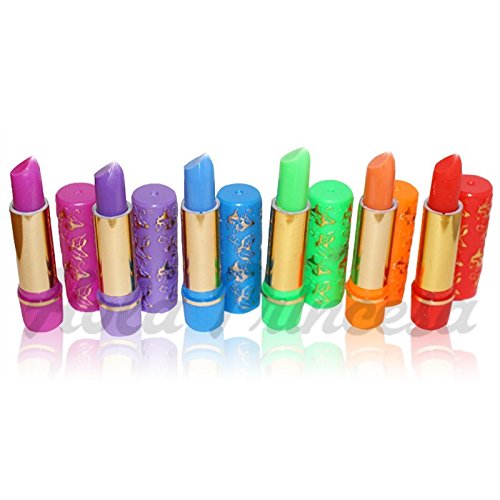 Pack of 6 Moroccan Magic Lipsticks with Henna: The Secret of the Celebrities!