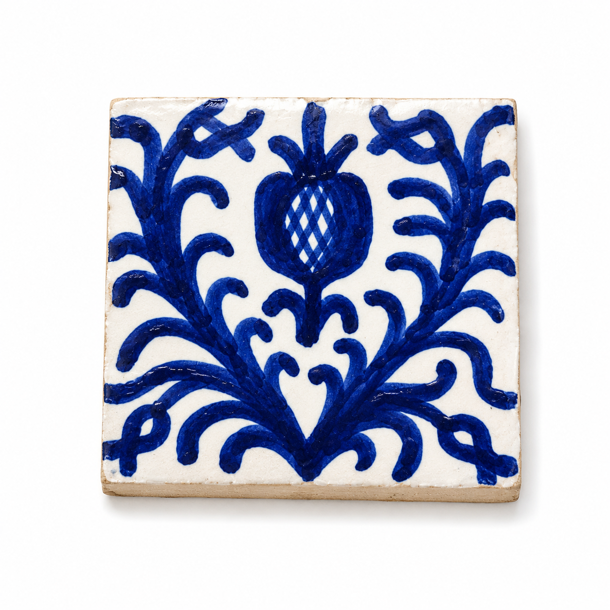 Azulejo Andalusí 'Granada' – Zellige 10x10 cm – Cerámica Artesanal Marroquí