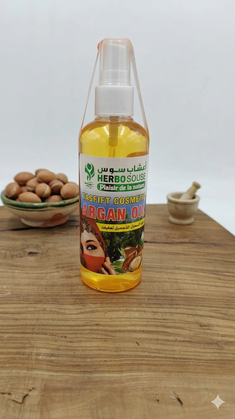 Aceite de Argán Natural BIO Herbo Souss 100% Natural- Marruecos
