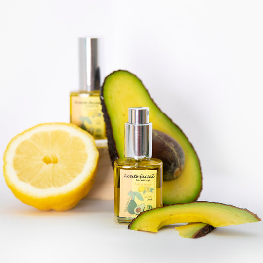 Avocado and Lemon Facial Oil – Hydration and Balance for your Skin (30ml)