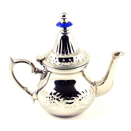 Stainless Arabic Teapot - Moroccan Style - Moruna Model: Quality and Tradition 