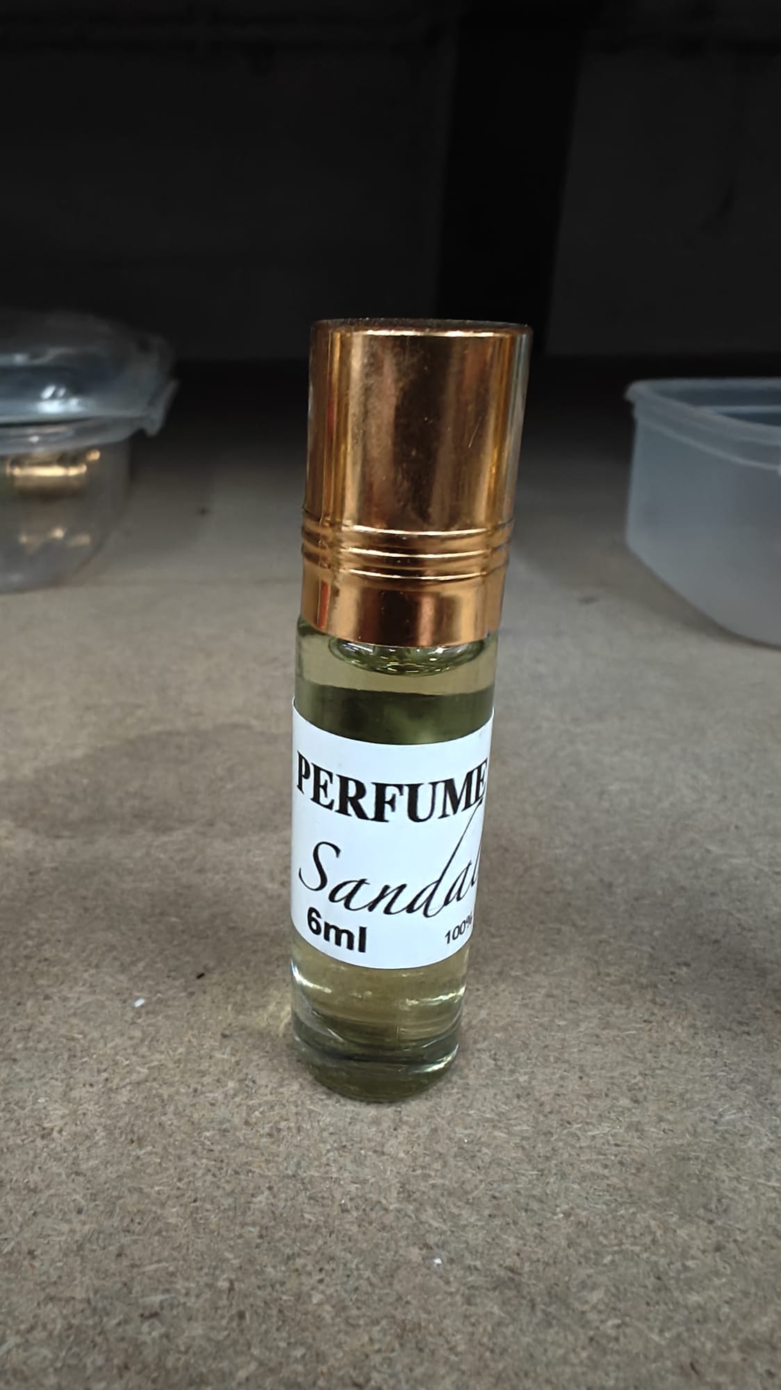 Perfume Sándalo Roll-On Natural 6ml