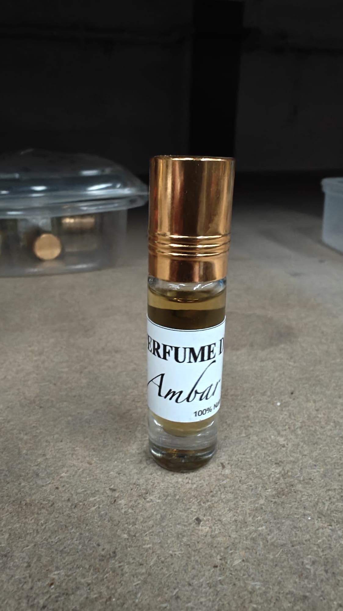 Perfume Ámbar Roll-On Natural 6ml
