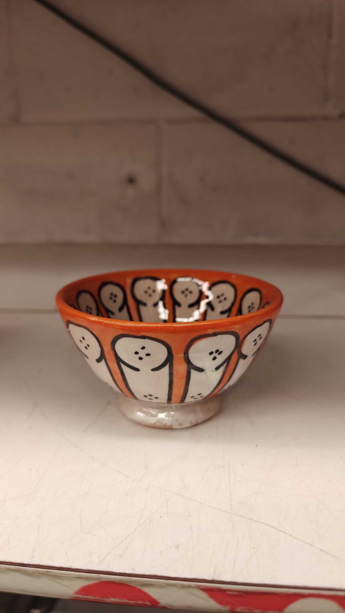 Cuenco Cerámica Artesanal Marroquí - Diseño Arcos Andalusís - Modelo Aqwas - Colores Surtidos - Decoración marroquí