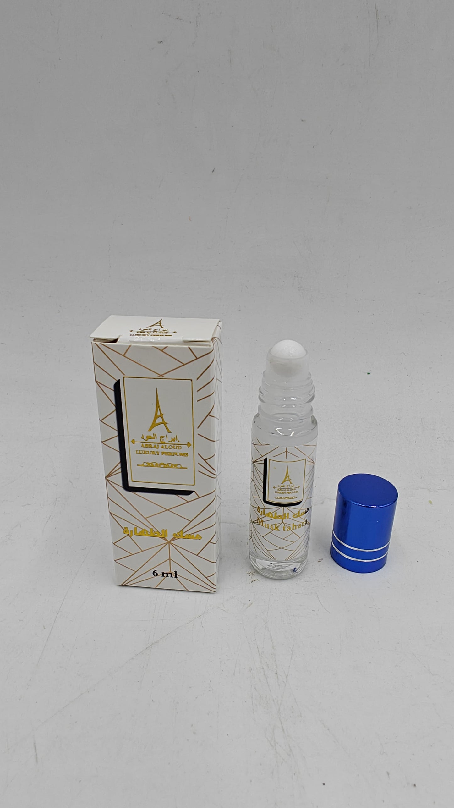 Perfume Musk Al Tahara Roll-On 6ml - Aceite Almizcle Árabe Sin Alcohol | Abraj Al-Oud