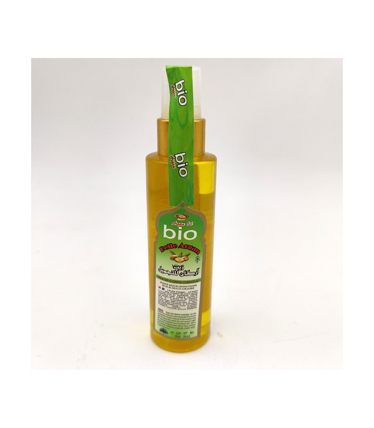 Aceite de Argán Bio 100% Natural - Rejuvenecedor y Nutritivo - Pulverizador 100ml para un Cuidado Completo - Decoración Marroquí