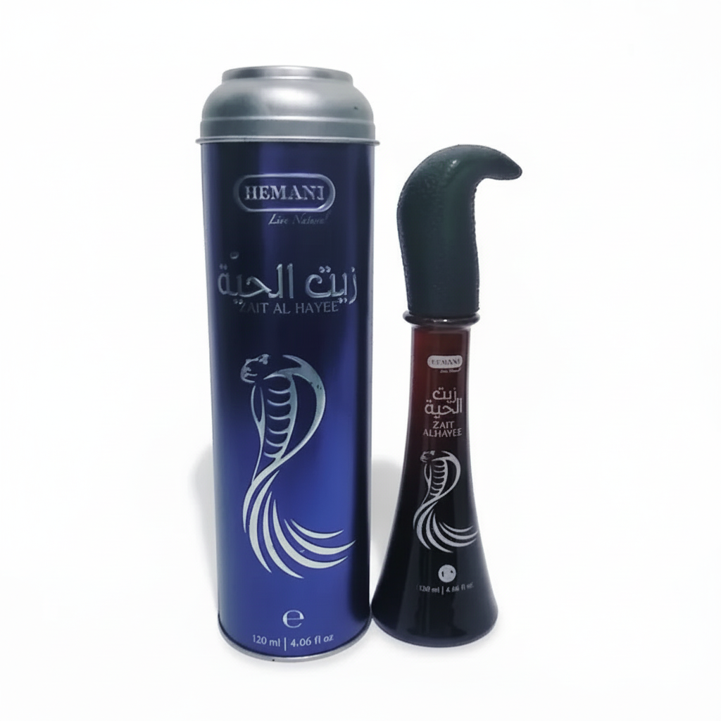 Aceite Serpiente Hemani spray y bote
