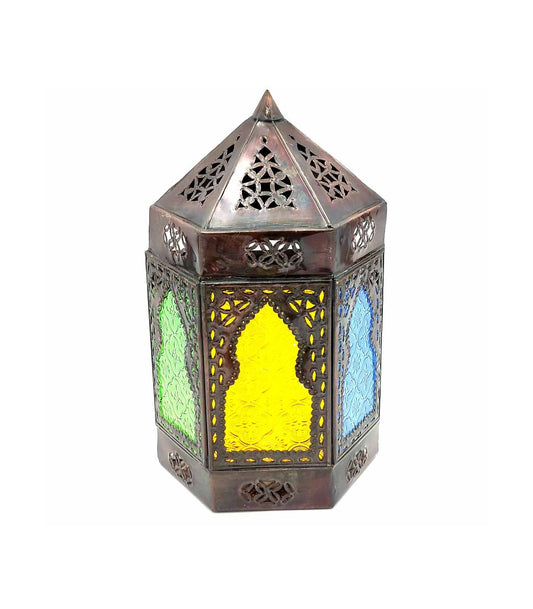 Crystal and Metal Wall Lamp - Andalusian Arab Decoration