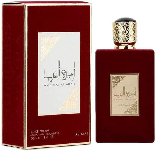 Asdaaf Ameerat Al Arab Eau de Parfum 100ml: Amaderado, Cítrico y Refrescantemente Elegante - Decoración Marroquí