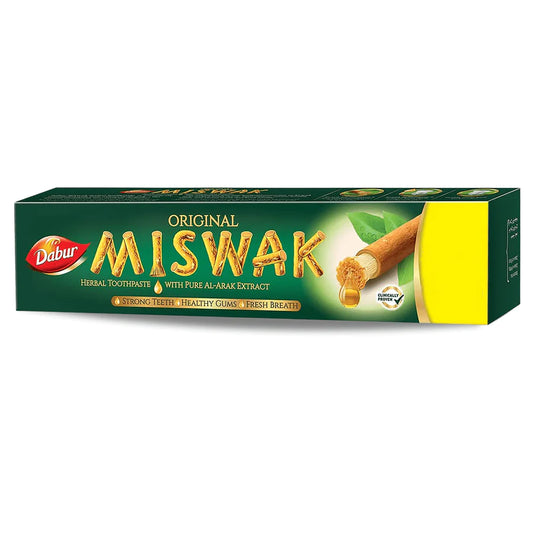 Miswak Salvadora Persica Dentifrice Naturel - 120+50 gr - Dabur : Sourire Radieux