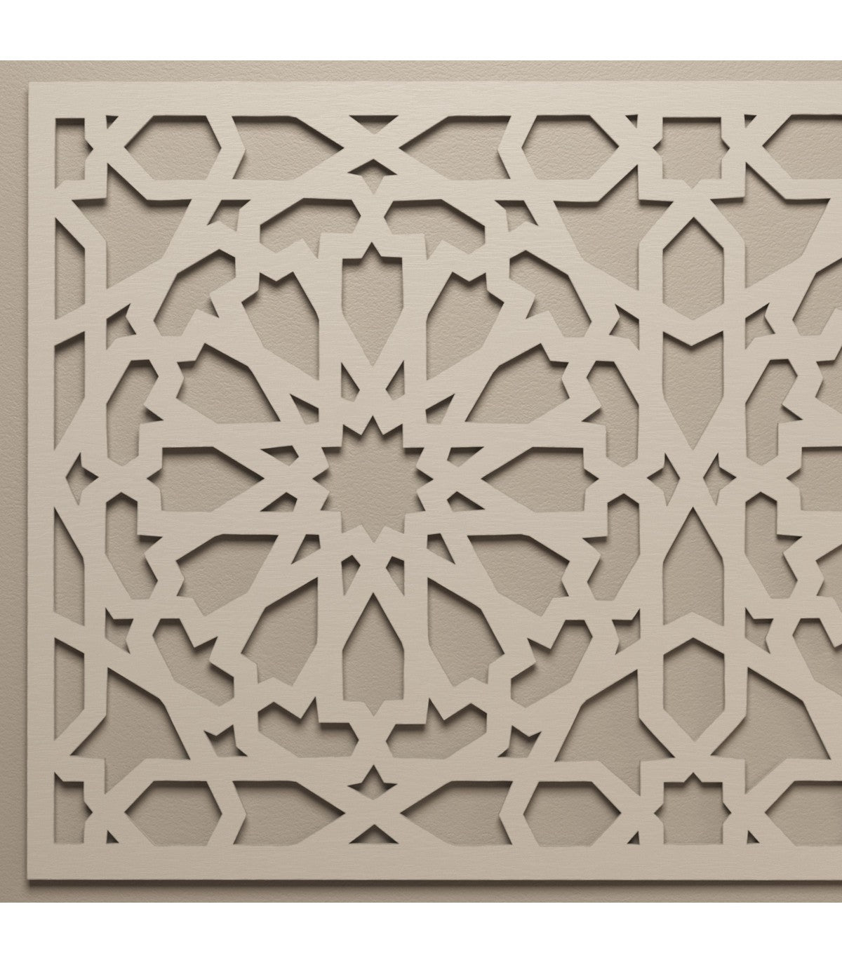 Cabecero de Cama Celosía de Madera Alhambra - Elegancia y Arte Andalusí