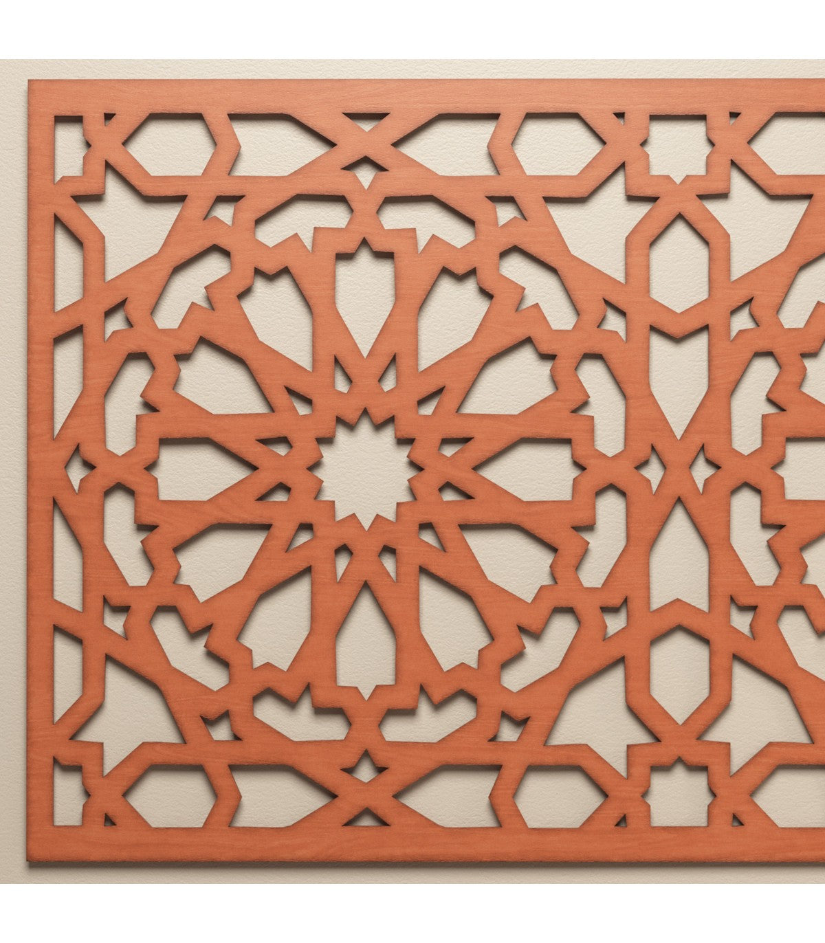 Cabecero de Cama Celosía de Madera Alhambra - Elegancia y Arte Andalusí