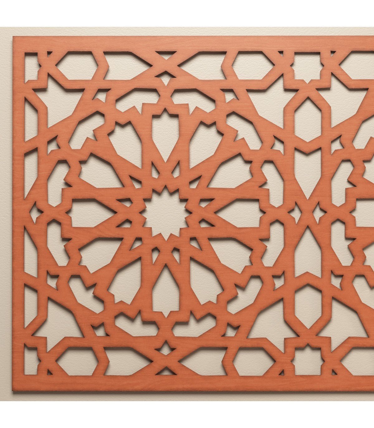 Cabecero de Cama Celosía de Madera Alhambra - Elegancia y Arte Andalusí - Decoración Marroquí