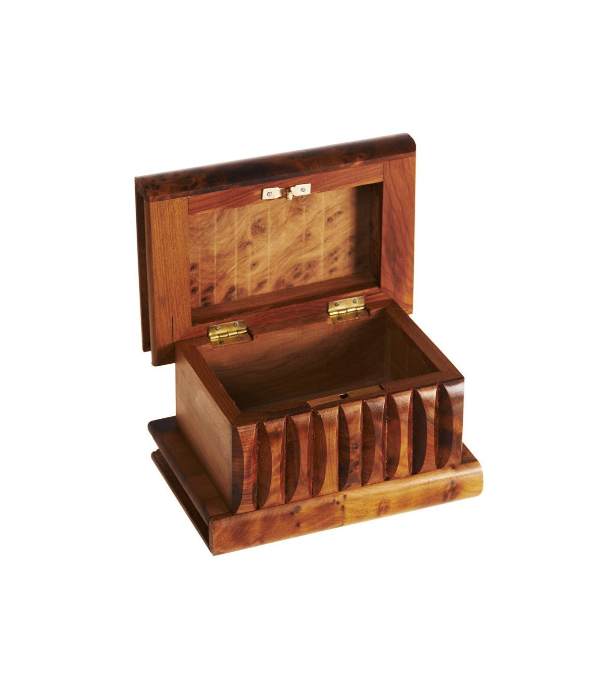 Caja Mágica de Madera de Tuya - Juego de Ingenio y Diversión Artesanal - Decoración Marroquí