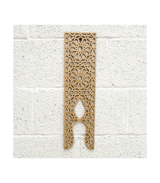 Celosía Árabe de Madera - Modelo BAB - ALHAMBRA: Elegancia Morisca y Versatilidad Decorativa - Decoración Marroquí