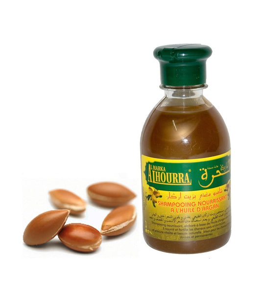 Natural Argan Shampoo - 250 ml - Nourishes and Strengthens Hair - Al Hourra