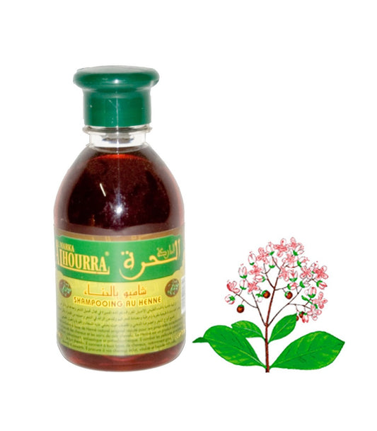 Natural Henna Shampoo - 250 ml - Shine and Health for Hair - Al Hourra
