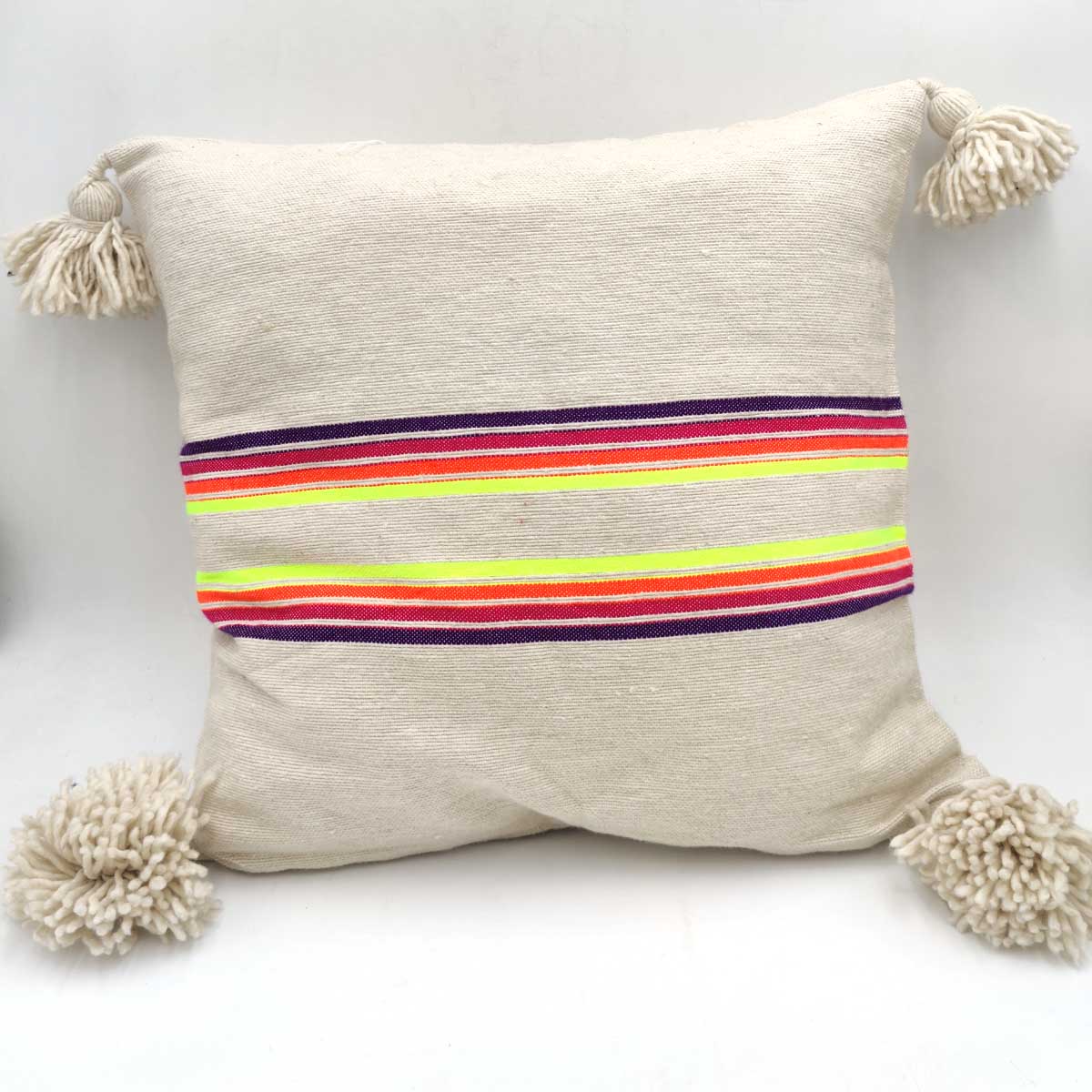 Bohemian Berber Style Cushion Cover | Handmade Moroccan Decoration