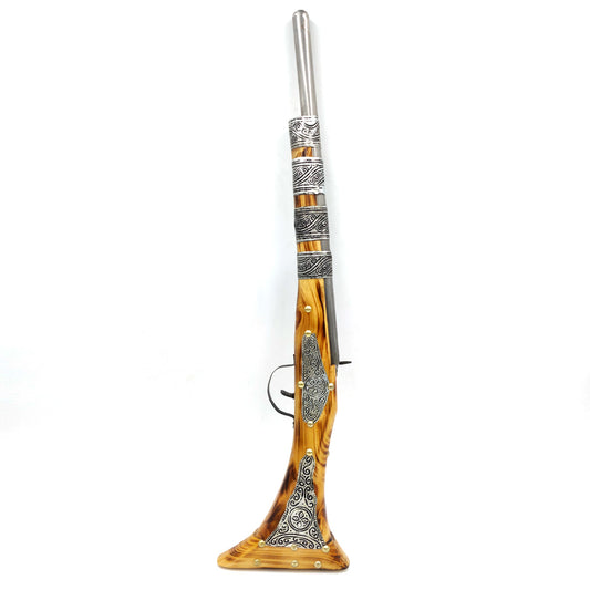 Espingarda or Handcrafted Arab Decorative Shotgun from Morocco: Elegance and Impressive Details