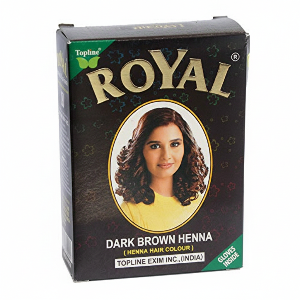 Henna Royal Marrón Oscuro caja mejorada