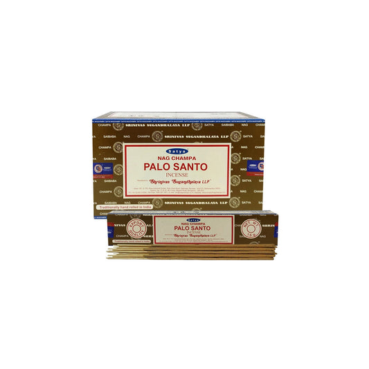 Incienso Satya Palo Santo en varitas 15gr  Nag champa
