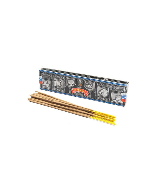 Satya Super Hit Incense Sticks - Natural and Sweet Aromas - High Quality 15gr 
