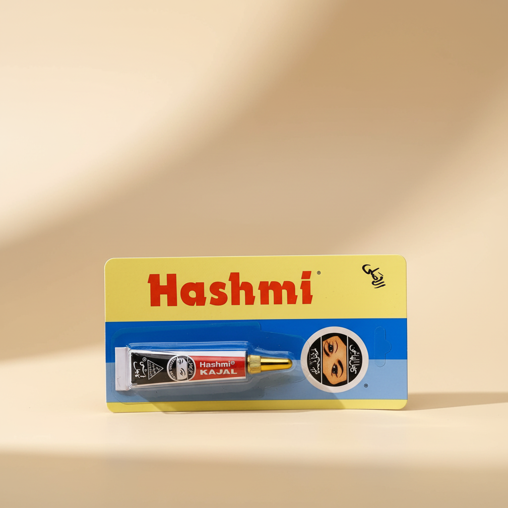 Kohl Hashmi en blíster con fondo elegante