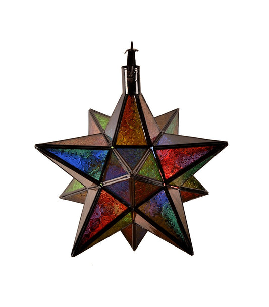 Arab Andalusian Star Ceiling Lamp - Buy Online - Najma Model 