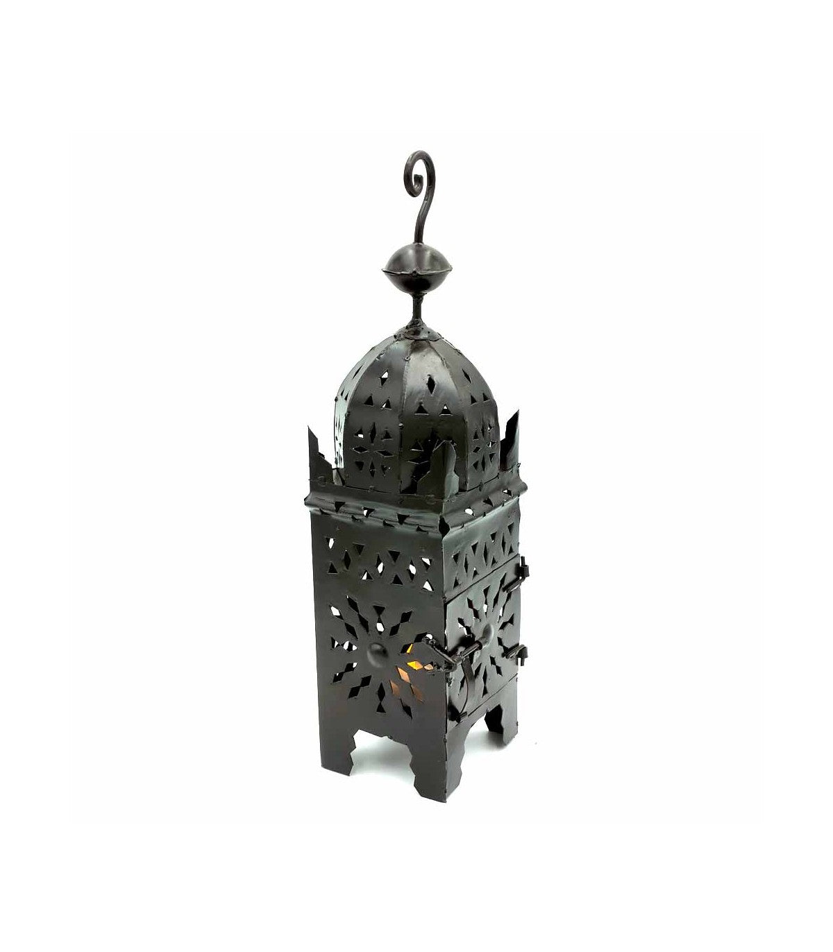 Moroccan Iron Lantern for Candles and Outdoor Lighting - Moroccan Crafts