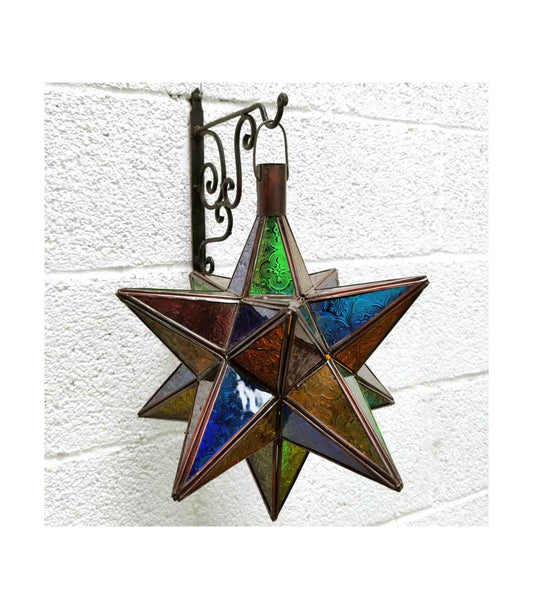 Arab Andalusian Star Ceiling Lamp - Buy Online - Najma Model nº2