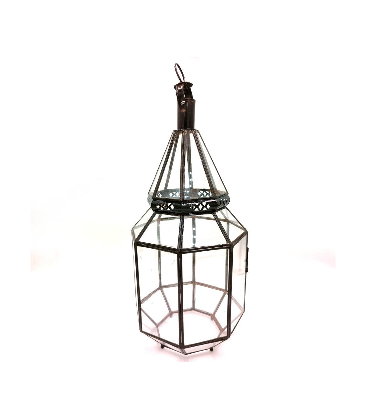 Moroccan Andalusian Style Lamp - Transparent Glass - Buy Online - Fez el-Bali Model