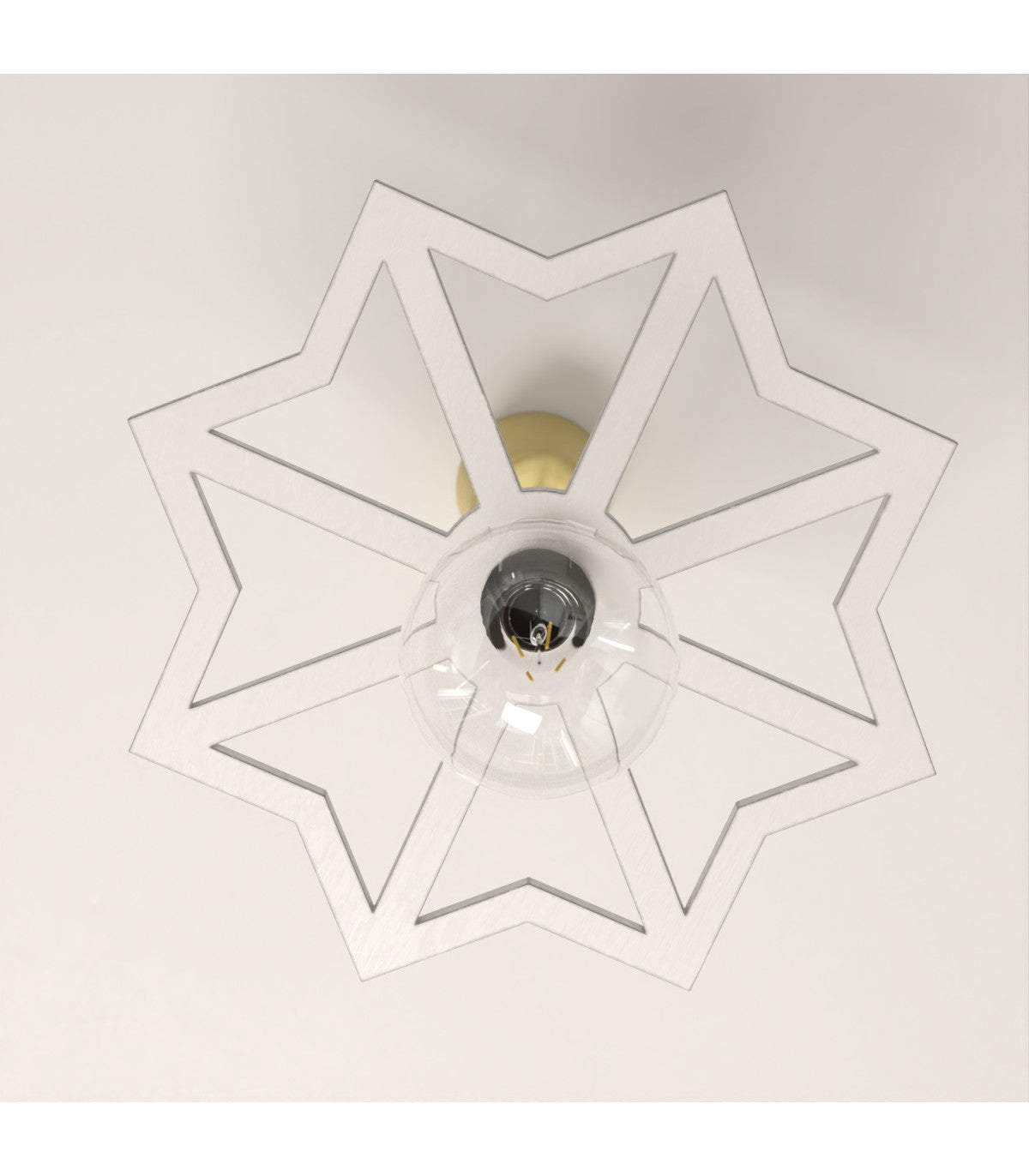 Qamarun Model Ceiling Lamp: Handmade Andalusian Elegance