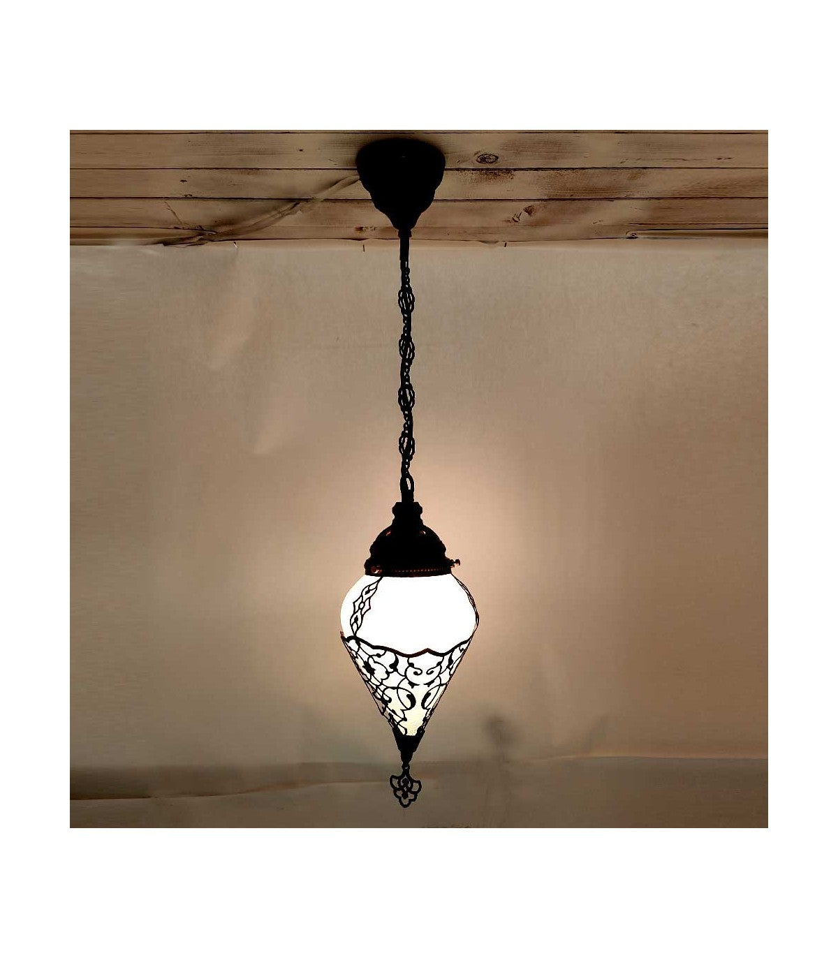 Turkish Hanging Lamp - Ottoman Decoration - Malika Series Model