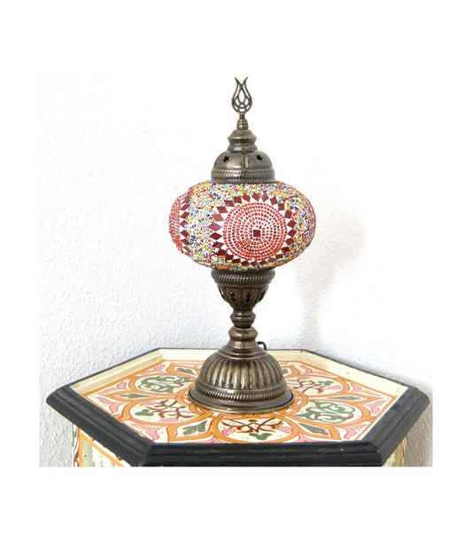 Turkish Table Lamp Model Turkish Alwan Nº3 - Buy Online with LED Bulb 