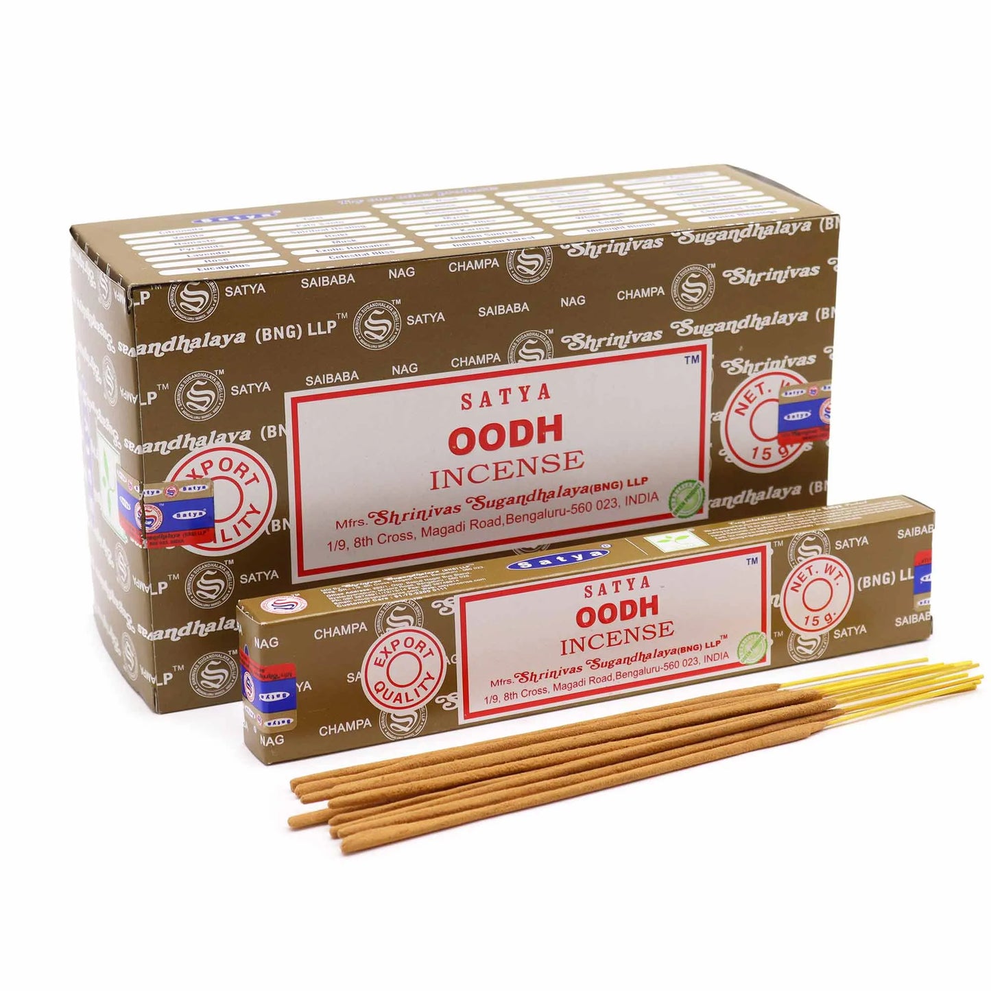 Satya Oodh Incense Sticks 15g Nag Champa